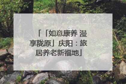 「如意康养 漫享陇原」庆阳：旅居养老新福地
