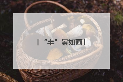 “丰”景如画