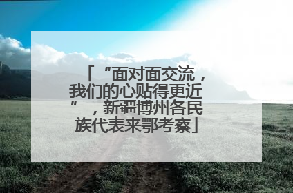“面对面交流，我们的心贴得更近”，新疆博州各民族代表来鄂考察