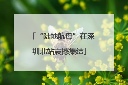 “陆地航母”在深圳北站震撼集结