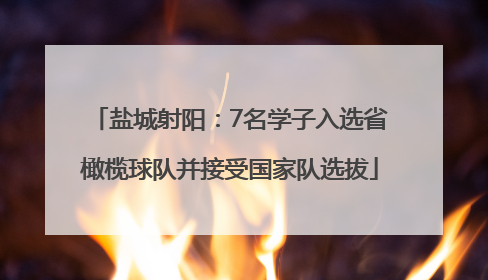 盐城射阳：7名学子入选省橄榄球队并接受国家队选拔