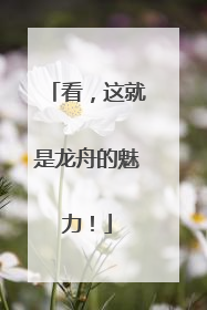 看，这就是龙舟的魅力！