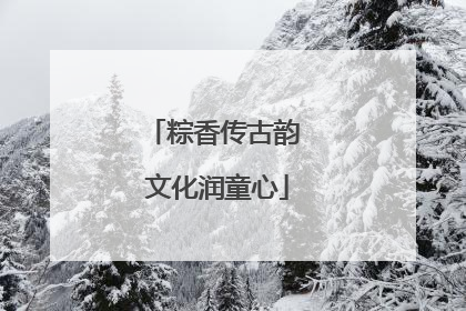 粽香传古韵 文化润童心