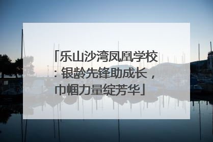 乐山沙湾凤凰学校：银龄先锋助成长，巾帼力量绽芳华