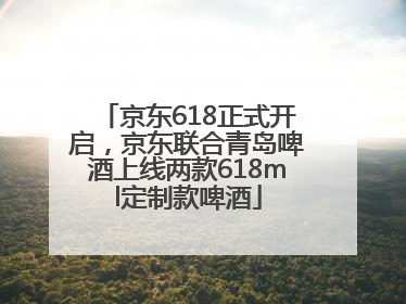 京东618正式开启，京东联合青岛啤酒上线两款618ml定制款啤酒