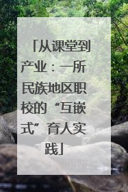 从课堂到产业：一所民族地区职校的“互嵌式”育人实践