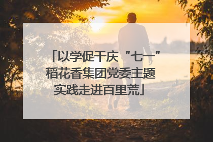 以学促干庆“七一” 稻花香集团党委主题实践走进百里荒