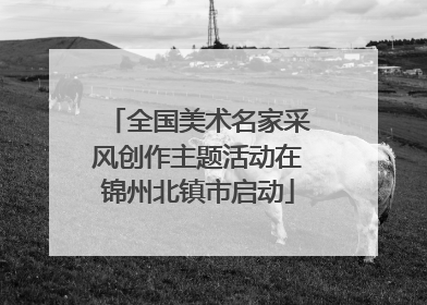 全国美术名家采风创作主题活动在锦州北镇市启动
