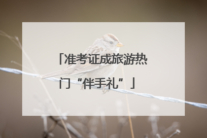 准考证成旅游热门“伴手礼”
