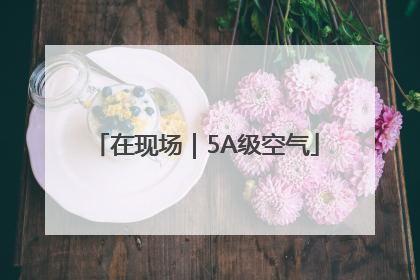 在现场｜5A级空气