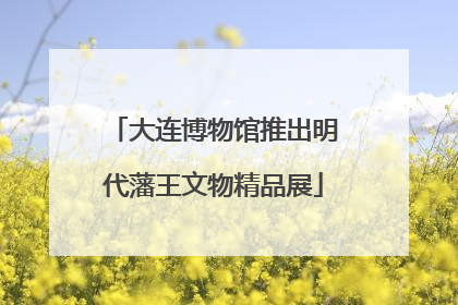 大连博物馆推出明代藩王文物精品展