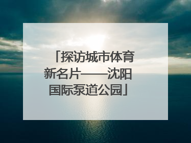 探访城市体育新名片——沈阳国际泵道公园
