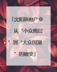 沈阳旗袍产业：从“小众圈层”到“大众国潮”的嬗变