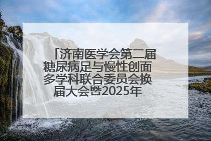 济南医学会第二届糖尿病足与慢性创面多学科联合委员会换届大会暨2025年学术年会成功举行