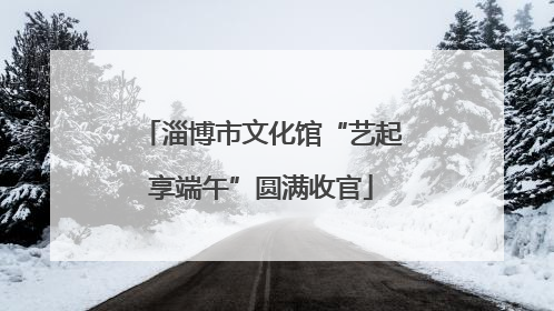 淄博市文化馆“艺起享端午”圆满收官