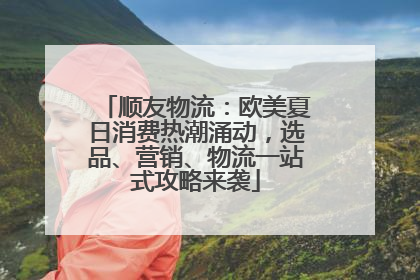 顺友物流：欧美夏日消费热潮涌动，选品、营销、物流一站式攻略来袭
