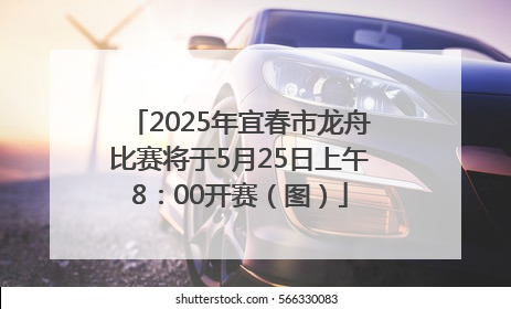 2025年宜春市龙舟比赛将于5月25日上午8：00开赛（图）